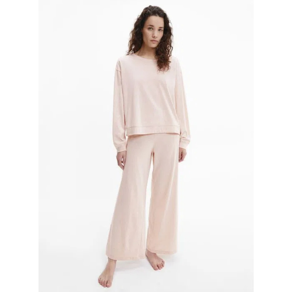 Calvin Klein Form to Body Lounge Sleep Pants Cedar Heather Size S 2282